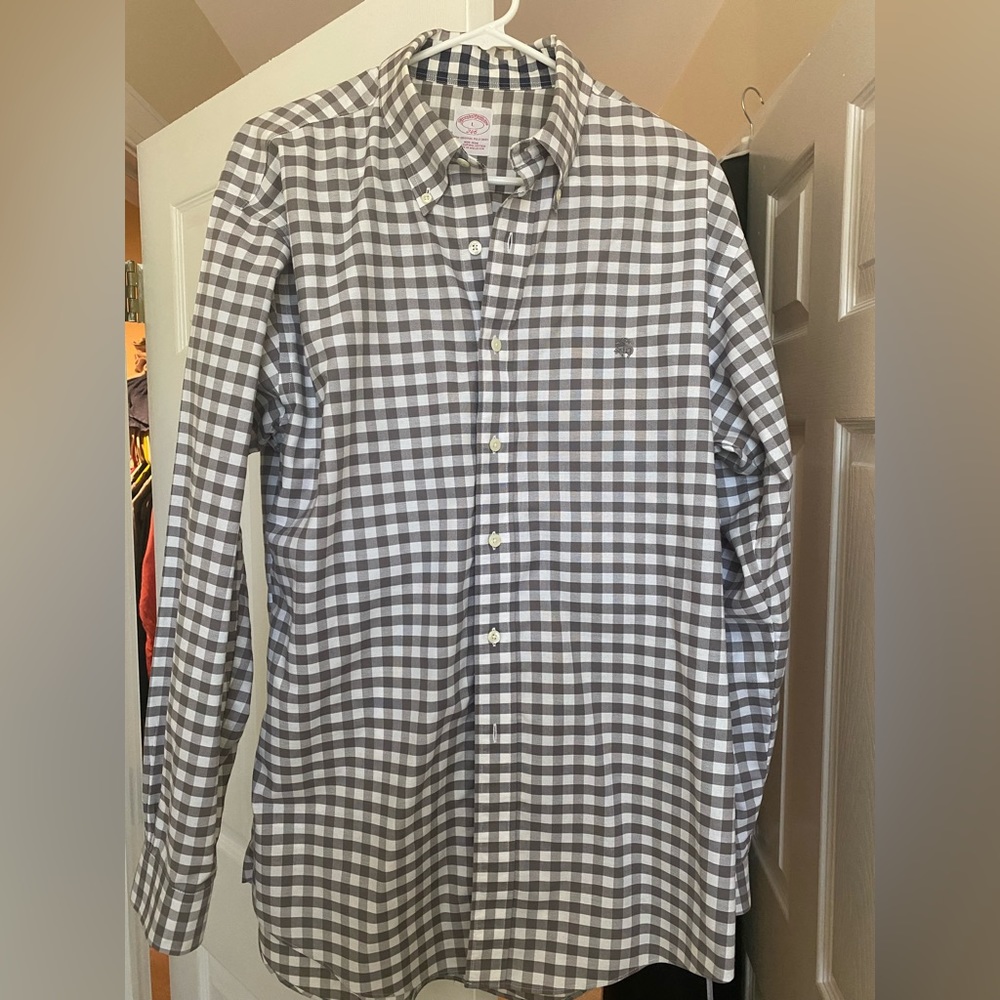 Brooks brothers Men dress shirt size L